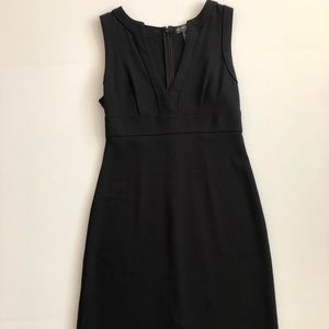 Sleeveless knit suit dress